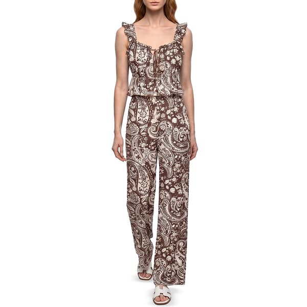 Juniors Madden Girl 2pc. Paisley Babydoll Top w/ Pants Set