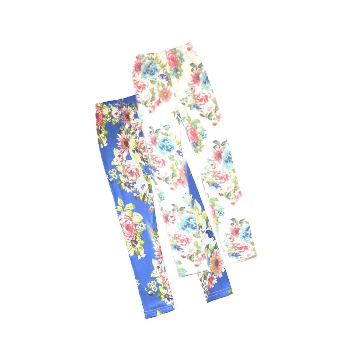 Girls (4-6) Mi Amore Gigi Floral Leggings Set