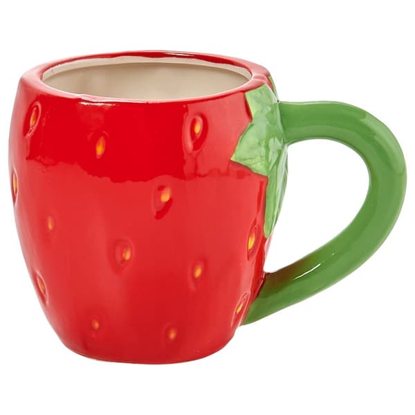 Home Essentials Strawberry Ceramic Mug - image 