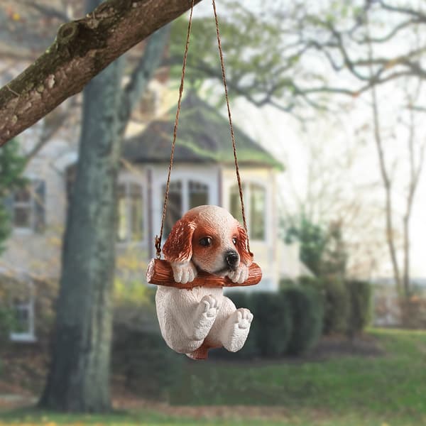 National Tree 5in. Swinging Spaniel Puppy