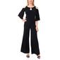 Womens MSK Cold Shoulder Rhinestone Keyhole Jumpsuit - image 1