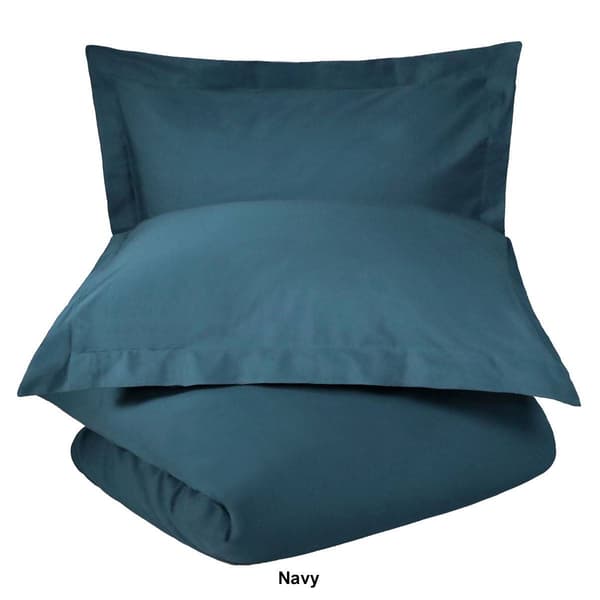 Superior 300TC Cotton Percale Duvet Cover Set