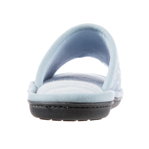 Womens Isotoner® Jersey Dot Ada Slide Slippers Boscov's
