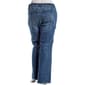 Juniors Plus Madden Girl Mid Rise Bootcut Fray Front Jeans - image 3