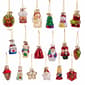 Kurt S. Adler 18pc. Mini Christmas Shaped Glass Ornaments Set - image 2