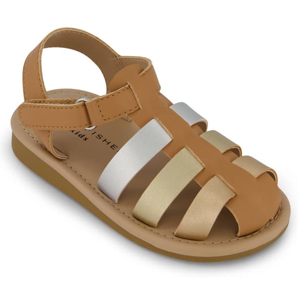 Little Girls Marc Fisher Apple Aqua Slingback Sandals