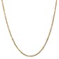 Unisex Gold Classics(tm) 2.5mm. 14k Diamond Cut Milano Rope Necklace - image 1