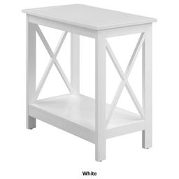 Convenience Concepts Oxford Chairside End Table w/ Shelf