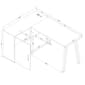South Shore Zolten Natural Walnut L-Shaped Desk - image 9