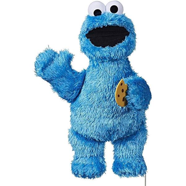 Sesame Street Feed Me Cookie Monster Interactive Plush - image 