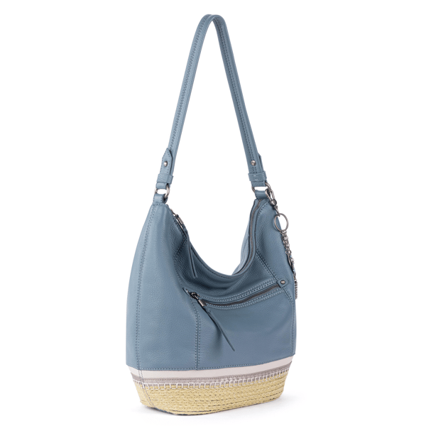 The Sak Sequoia Leather Crochet Hobo