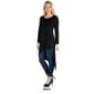 Womens 24/7 Comfort Apparel Long Sleeve Asymmetric Hem Tunic - image 3