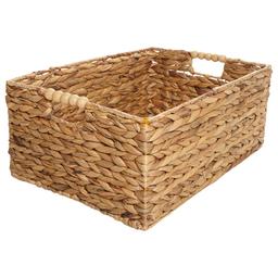 Prestige Patio Large Bin w/ White Beaded Handle