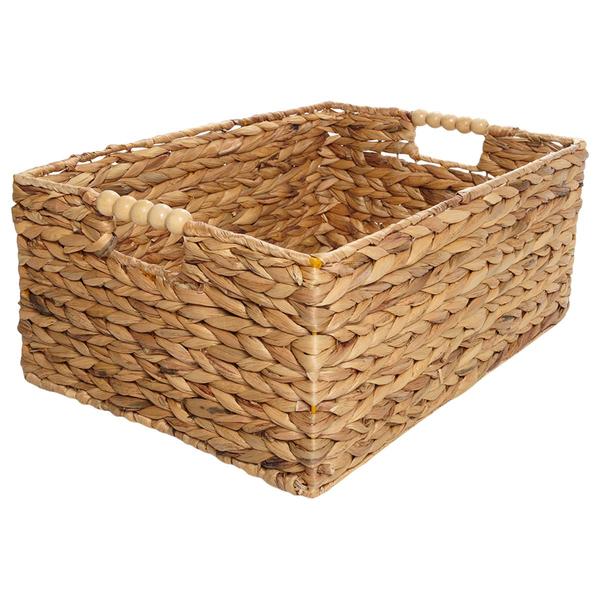Prestige Patio Large Bin w/ White Beaded Handle - image 