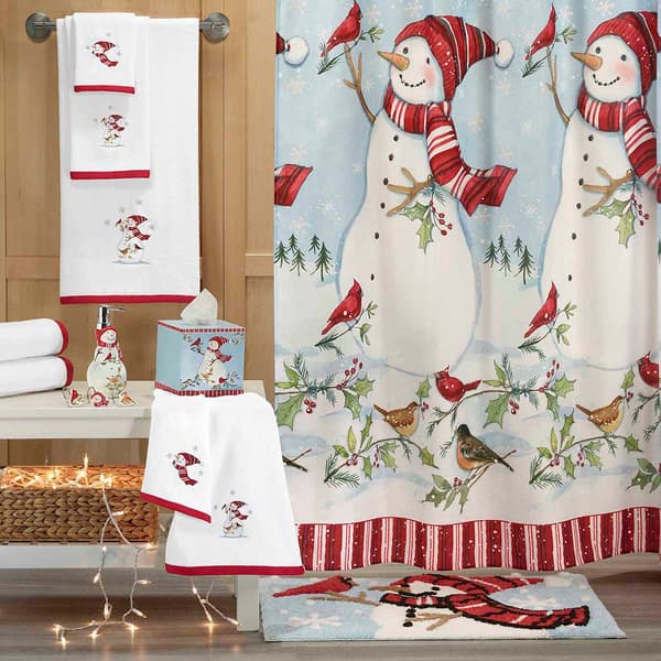 Avanti Holiday Cheer Bath Collection