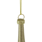 Northlight 5.5in. Gold Glitter Teardrop Ball Christmas Ornament - image 4
