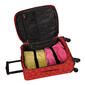 American Flyer Fleur De Lis 5pc. Luggage Set - Red - image 2