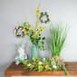 Northlight Seasonal Artificial Fern & Succulents Teardrop Swag - image 2