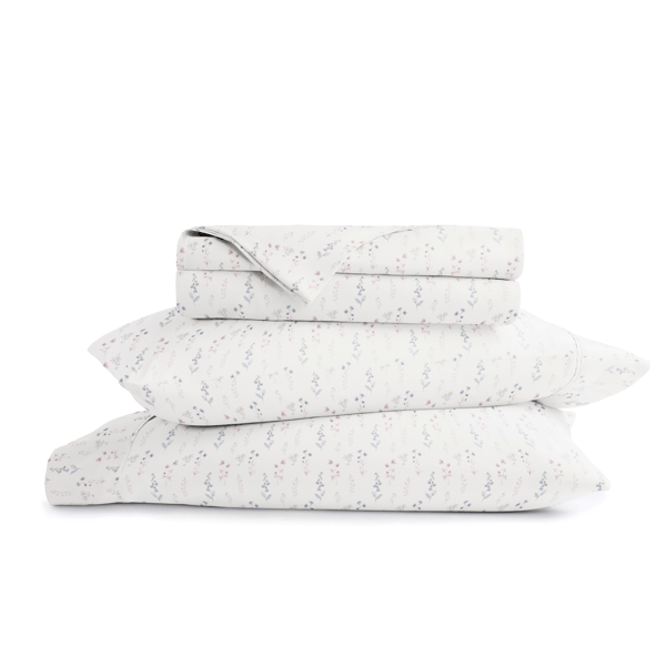 Soft Essentials 4pc. Ultra Soft Delicate Painted Meadow Sheet Set