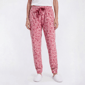 Petite Jessica Simpson Flowers Velour Pajama Joggers - Pink - image 1