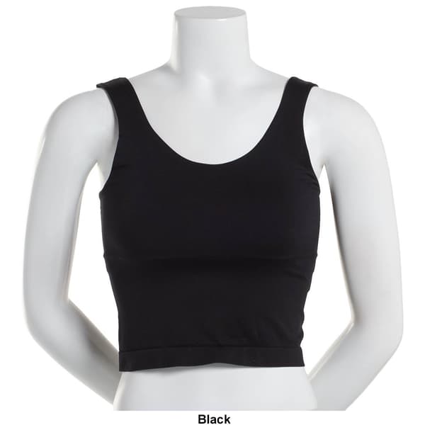 Juniors Eye Candy Iced Espresso Jersey Bralette Tank Top