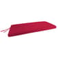 Knife Edge Pompeii Bench Cushion - Red - image 1
