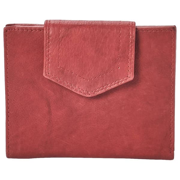 Womens Great American Leatherworks Tab French Purse Wallet - image 