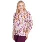 Womens Alfred Dunner Urban Legend 3/4 Sleeve Leopard Blouse - image 3