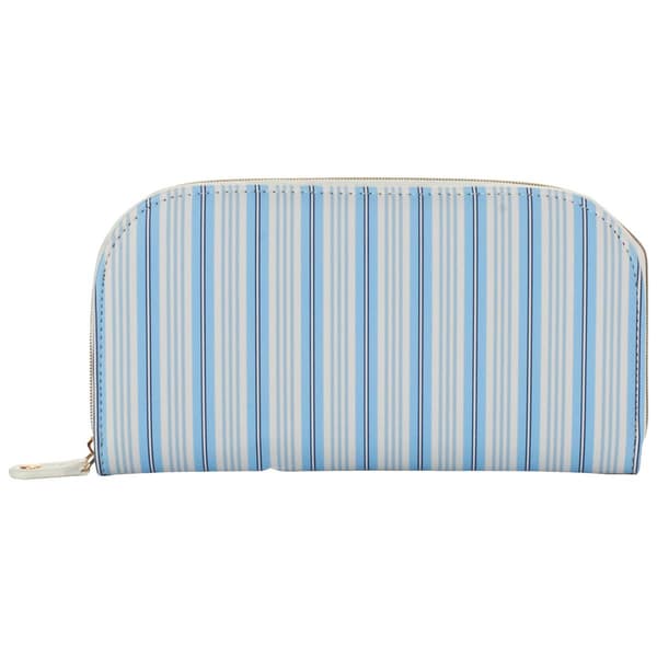 Womens Buxton Dome Zip Around Wallet