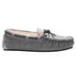 Womens LAMO Sheepskin Britain Moc II Snake Print Moccasins - image 2