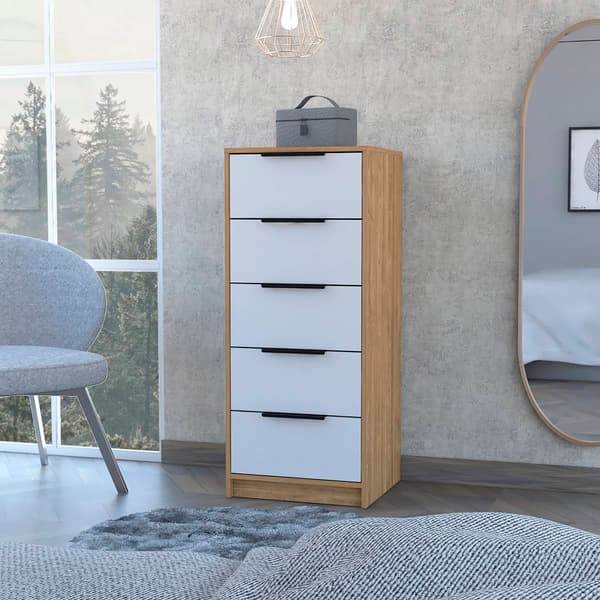 FM FURNITURE Washington 5 Drawer Dresser