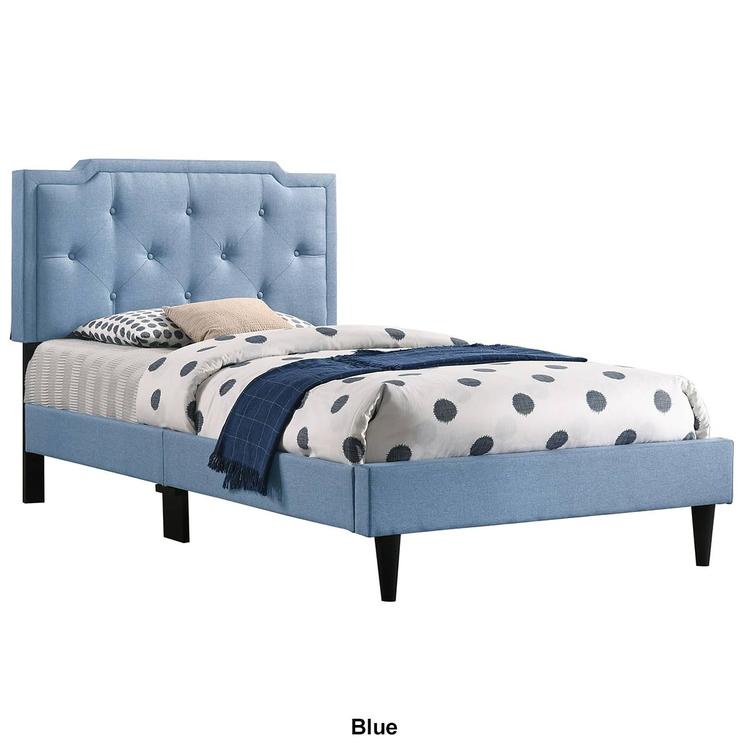 Passion Furniture Deb Adjustable Panel Bed Frame - Twin