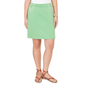 Petites Alfred Dunner Hothouse Florals French Terry Pull-On Skort - image 1