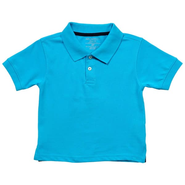 Toddler Boy Architect(R) Solid Pique Short Sleeve Polo - image 