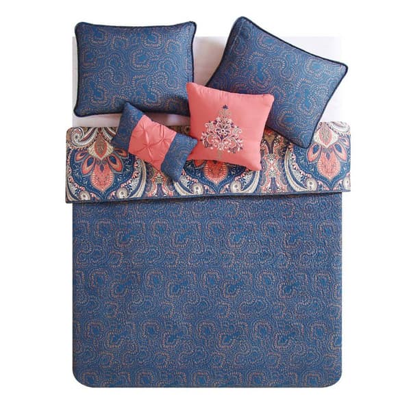 VCNY Home Casa Re`al Reversible Quilt Set