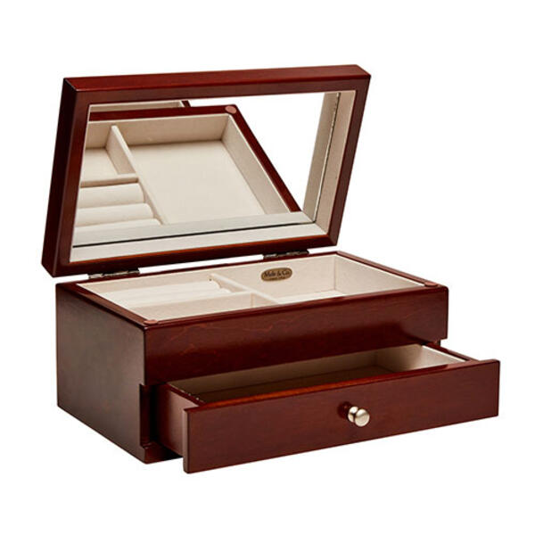 Mele & Co. Brynn Wooden Jewelry Box - image 