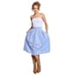 Juniors Hunter & Brown Gingham Midi Skirt with Pockets - image 1