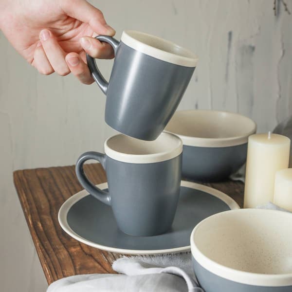 Stone Lain Serenity 16pc. Stoneware Dinnerware Set