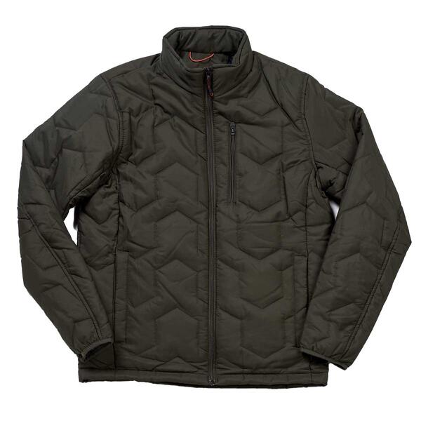 Mens Hawke &amp; Co. Seamless Quilted Coat - image 