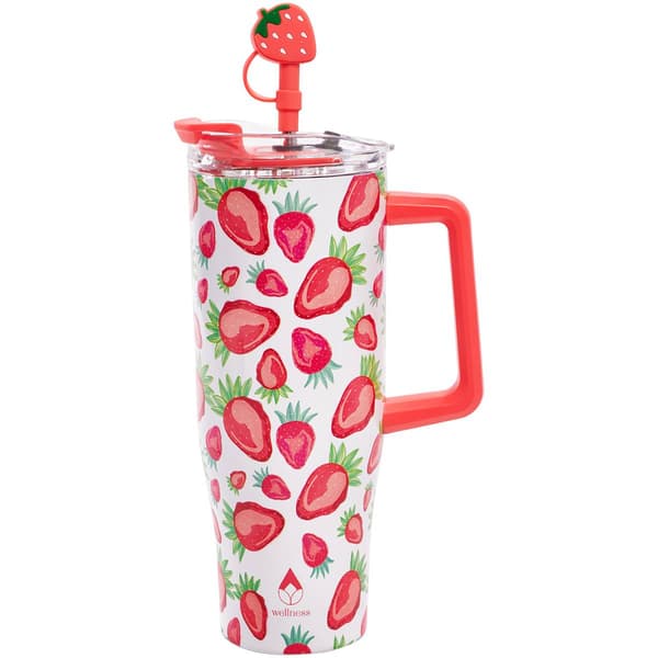 Gourmet Home Double Wall Stainless Steel Tumbler with Handle - image 