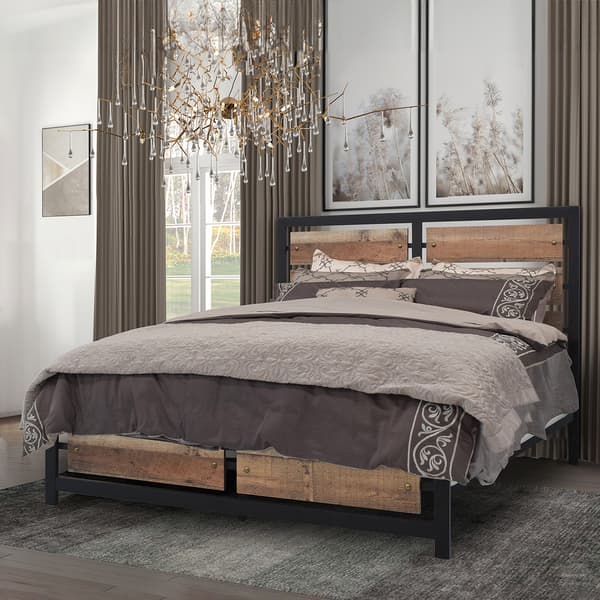 NEW CLASSIC Elk River Headboard/Footboard/Slats - image 