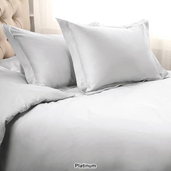 Superior 1200 Thread Count Solid Egyptian Cotton Duvet Cover Set