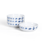Stone Lain Fiore 4pc. New Bone China Pasta Bowl Set - image 1