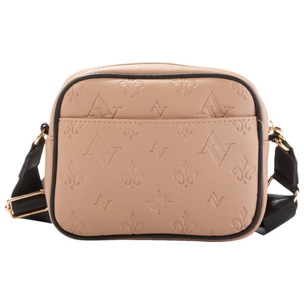 Adrienne Vittadini Marseille Signature Embossed Mini Crossbody