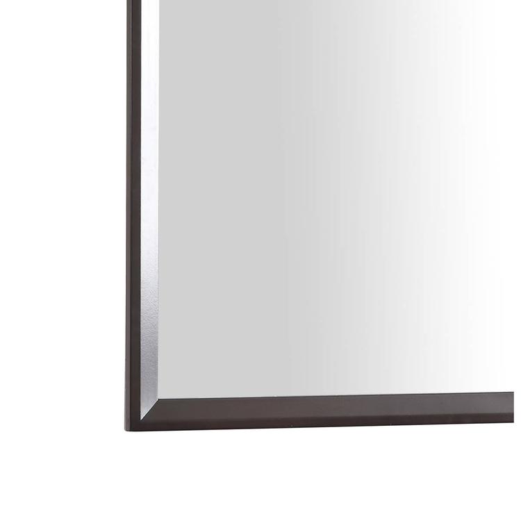 Passion Furniture Classic Square Framed Dresser Mirror - 36x36