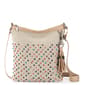 The Sak Lucia Crochet Crossbody - Ecru Multi Beads - image 1