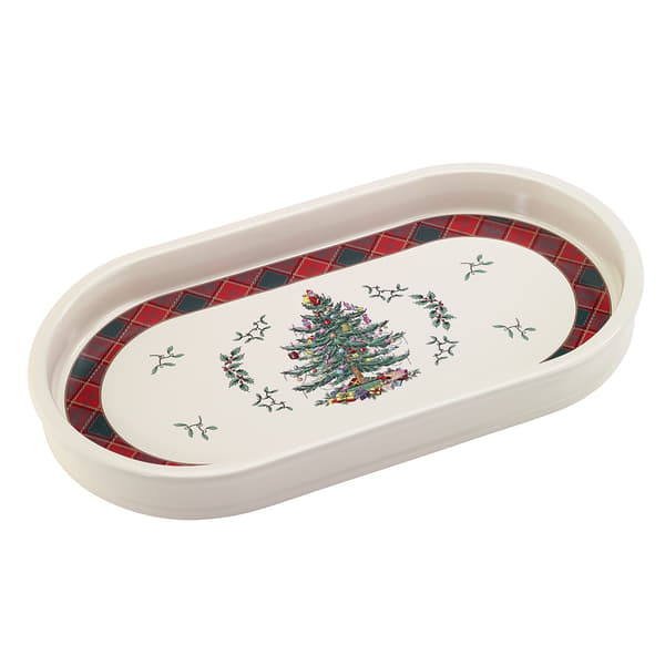 Spode&#40;R&#41; Tree Tartan Bath Tray - image 