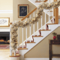 Puleo International 9ft. Pre-Lit Tan Garland - image 3