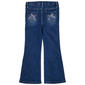 Girls (4-6x) YMI® Rhinestone Hearts Flared Jeans - image 3