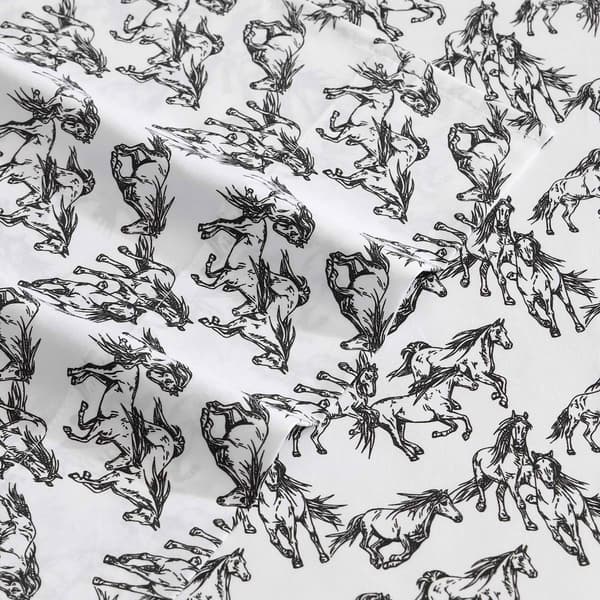 Wrangler Mustangs Sheet Set